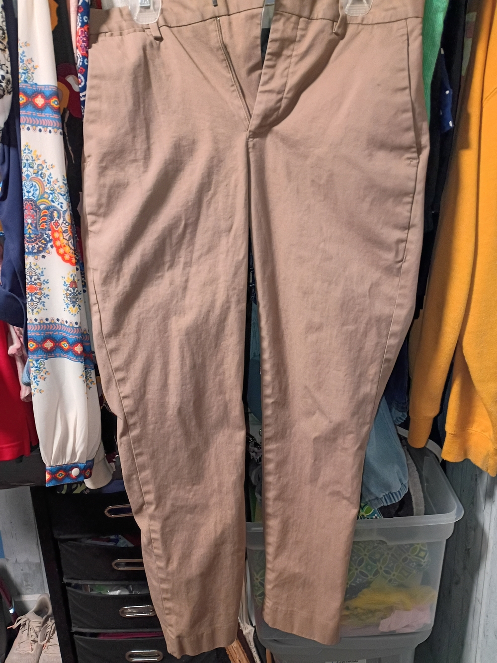 Express Men's Chino Pants in Light Tan